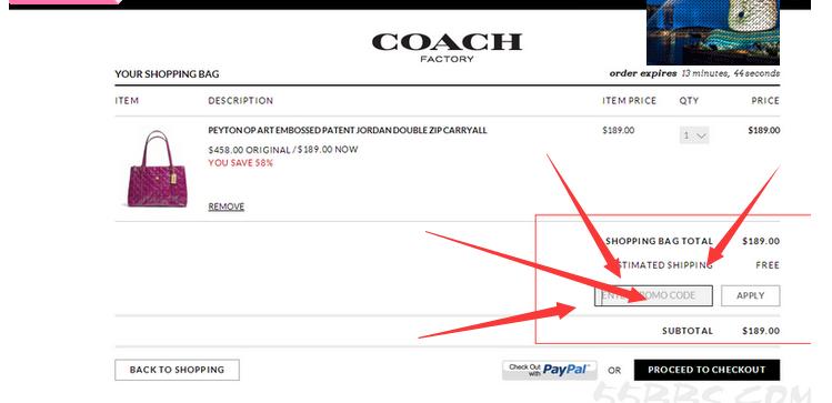 coach优惠码怎么用
